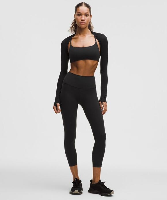Pants - Lululemon | Black High Waist Align Leggings Cropped 23” Activewear Workout